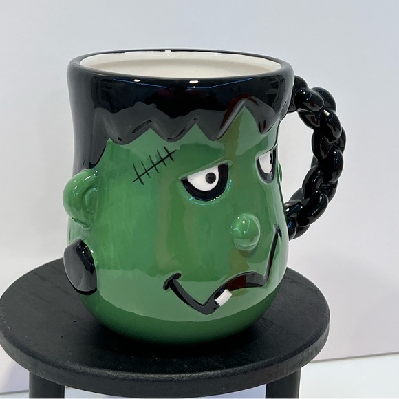 Tabletops Unlimited Halloween Frankenstein 16oz Novelty Coffee Mug - Picture 2 of 4